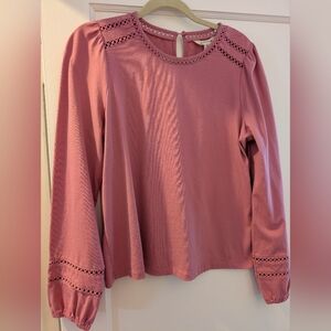Boden Flo Trim Top Pink